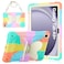 Hogenl Case for Samsung Galaxy Tab A9 Plus 11 inch 2023 Protective Cover for Galaxy Tab A9 Plus Tablet Kids Girls with Shoulder Strap Butterfly Kickstand Shockproof Protective