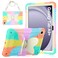 Hogenl Case for Samsung Galaxy Tab A9 Plus 11 inch 2023 Protective Cover for Galaxy Tab A9 Plus Tablet Kids Girls with Shoulder Strap Butterfly Kickstand Shockproof Protective