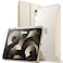 JETech Case ONLY for iPad Air 11Inch M4M3M2 202620252024 iPad Air 54 20222020 5th4th with Pencil Holder Clear Transparent Back Slim Stand Shockproof Tablet Cover Starlight