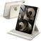 JETech Rotating Case ONLY for iPad Air 11Inch M4M3M2 202620252024 iPad Air 54 20222020 5th4th Generation 109Inch 360 Degree Rotation Protective Stand Cover Clear Back Starlight