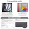 JETech Rotating Case ONLY for iPad Air 11Inch M4M3M2 202620252024 iPad Air 54 20222020 5th4th Generation 109Inch 360 Degree Rotation Protective Stand Cover Clear Back Pink
