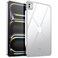 JETech Clear Case for iPad Pro 11Inch M5M4 20252024 6th5th Generation AntiYellowing Transparent Shockproof Slim Tablet Back Cover with Hard PC Back and Soft TPU Bumper