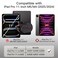 JETech Clear Case for iPad Pro 11Inch M5M4 20252024 6th5th Generation AntiYellowing Transparent Shockproof Slim Tablet Back Cover with Hard PC Back and Soft TPU Bumper