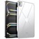 JETech Clear Case for iPad Pro 11Inch M5M4 20252024 6th5th Generation AntiYellowing Transparent Shockproof Slim Tablet Back Cover with Hard PC Back and Soft TPU Bumper
