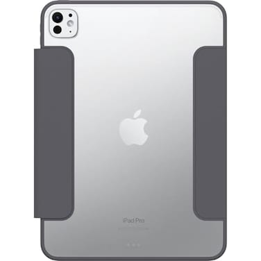 OtterBox Symmetry Series Folio Case for iPad Pro 11inch M4 2024 Thunderstorm Black UltraSleek Design Multiple Viewing Positions Magnetic SleepWake Cover Ships in polybag