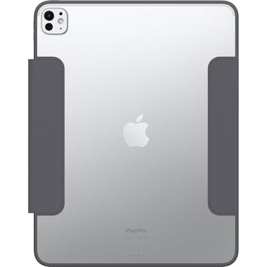 OtterBox Symmetry Series Folio Case for iPad Pro 13inch M4 and M5 THUNDERSTORM BLACK UltraSleek Design Multiple Viewing Positions Magnetic SleepWake Cover Ships in Polybag