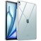 JETech Clear Case for iPad Air 13Inch M4M3M2 202620252024 AntiYellowing Transparent Shockproof Slim Tablet Back Cover with Hard PC Back and Soft TPU Bumper