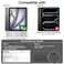 JETech Clear Case for iPad Air 13Inch M4M3M2 202620252024 AntiYellowing Transparent Shockproof Slim Tablet Back Cover with Hard PC Back and Soft TPU Bumper