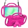 TOEVEK Kids Case for Samsung Galaxy Tab A11 Plus 2025 Tab A9 Plus 2023 11 Inch Tablet with Shoulder Strap Shockproof Handle Stand Protective Cover for Samsung Galaxy A11 A9 11 Pink