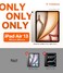 TORRAS Ostand K1 Guardian for iPad Air 13 inch Case M4 2026 M3 2025 M2 Ultra Stable Stand Multiple Adjustable Viewing Angles Slim Protective Kickstand iPad Air 13 Case with Pencil Holder Black