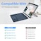 SSS&Acirc;&middot;GRGB SSSGRGB Case fit Microsoft Surface Pro 111098 13Inch with Stent Cover Hand Strap Allinone Rugged Case Compatible with Type Cover Keyboards Gray