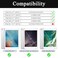 Soke Case for iPad 6th5th Generation 97 Inch 20182017with Builtin Screen Protector and Kickstand Rugged FullBody Heavy Duty Protective Cover for Apple iPad Air 2 Pro 97 Black