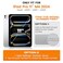 SEYMAC stock Case for iPad Pro 11inch M5M4 20252024 Shockproof Heavy Duty Case with Screen Protector Pencil Holder Rotating Stand Hand Strap Shoulder Strap Blue