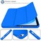 iMieet iPad A16 Case 11th GeniPad 10th Generation Case 11Inch 2025109 Inch 2022 with Pencil Holder Trifold Stand Smart Cover with Soft TPU BackAuto WakeSleepMedium Blue