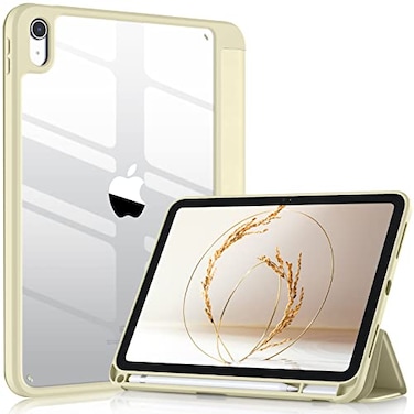 Wenlaty Compatible with iPad A16 11th Generation Case 11 Inch 2025 for iPad 10th Generation Case 109 Inch 2022 with Pencil Holder Trifold Stand Protective Clear Back Auto WakeSleep Starlight