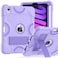 Cantis Case for iPad mini 7 A17 Pro 2024 iPad mini 6 2021 83 Inch Heavy Duty Shockproof Cover for iPad mini 7th 6th Generation 83 with Pencil Holder PurplePurple