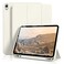 Aoub Case for iPad A16 11th Generation 11 Inch 2025 iPad 10th Generation 109 inch 2022 with Pencil Holder Slim Lightweight Trifold Stand Smart Soft TPU Back Cover Support Touch ID Cream White
