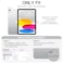 JETech Case for iPad A16 11th10th Generation 20252022 with Pencil Holder Slim Tablet Cover with Soft TPU Back Auto WakeSleep Wine