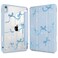 Tuiklol Case for iPad 11 inch A16 Chip 2025 11th GenerationiPad 109 inch 2022 10th Gen Buit in Pencil Holder with Shockproof Cover Clear Transparent Back Shell Auto WakeSleep BowBlue