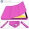 iMieet iPad A16 Case 11th GeniPad 10th Generation Case 11Inch 2025109 Inch 2022 with Pencil Holder Trifold Stand Smart Cover with Soft TPU BackAuto WakeSleepDeep Pink