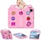 UUcovers Kids Case for iPad Air 13 inch M3 2025M2 2024 iPad Pro 13 inch M4 2024 iPad Pro 129 inch Cover 6th5th4th3rd Generation 2022202120202018 with StandPencil HolderHandle Pink