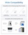 MOFT Pencil Holder for Apple Pencil Pro Apple Pencil 2nd Generation Compatible with Magic Keyboard MOFT Dynamic Folio Float Folio for iPad Black