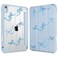May Chen for iPad A16 11th Generation Case 11 Inch 2025 iPad 10th Gen Case 2022 109 inch Builtin Pencil Holder with Shockproof Cover Clear Transparent Back Shell Auto WakeSleep Bows Blue