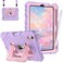 Fintie Case for iPad mini 7 A17 Pro 7th Generation 2024 iPad mini 6 6th Gen 83 Inch FullyBody Rugged Heavy Duty Shockproof Protective Case with Kickstand for Kids Purple