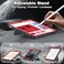 Soke Case for iPad A16 11th Generation 11Inch 2025 10th Generation 109Inch 2022 with Screen Protector and MultiAngle Kickstand Rugged Full Body Heavy Duty Protective Cover Black Red