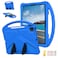 UUcovers for iPad Pro 129 inch Kids Case 6th5th4th3rd Generation 2022202120202018 with KickstandPencil HolderHandle Stand Lightweight Soft EVA Shockproof Heavy Duty Protective Cover Blue