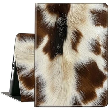 ACWDMKH Case for Microsoft Surface Pro 1110 9 13 InchPU Leather Cute Slim Folio Adjustable Stand Cover Case for Surface Pro 11th Edition AIBrown Fur Pattern