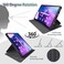 DEGDFSGR for AllNew Amazon Kindle Fire HD 10 Tablet 13th Generation 2023 Release Soft TPU Buffer PU Leather Cover Auto WakeSleep 360 Swivel Stand Starry Night Black Cat Amazon Fire Hd 10 Tablet 2023