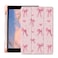 JOYLAND Aesthetic Bow Ribbon Case for iPad 9th7th8th Generation 202120202019 102 Inch with Pencil Holder Cute Pink Pink Bow Girly Cover Auto WakeSleep Foldable Shockproof Case