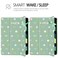 Joyland Cute Flowers Pattern for iPad 10th Generation Case 109 inch 2022A16 11th Gen 11 Inch 2025Builtin Pencil Holder with Shockproof Cover Clear Transparent Back Shell Auto WakeSleepGreen