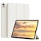 KENKE for iPad A16 11th Generation Case 11 Inch 2025 Release iPad 10th Generation Case 109 Inch 2022 Without Pencil Holder Slim Trifold Stand Protective Cover with Soft TPU Back Cream White