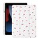LuminousGuard Cute Kawaii Cherry Bow for iPad mini 7 A17 Pro 2024iPad Mini 6 Case with Pencil Holder Auto SleepWake Leather Soft TPU Back Cover