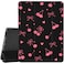 MAYCARI Pink Heart Bow Cherry Case for 109 Inch Ipad 10Th Cute Unique Design Cover for Ipad Auto SleepWake AntiSlip Shockproof Leather Soft TPU Back Case with Pencil HolderGirl Women