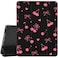 MAYCARI Pink Heart Bow Cherry Case for 109 Inch Ipad 10Th Cute Unique Design Cover for Ipad Auto SleepWake AntiSlip Shockproof Leather Soft TPU Back Case with Pencil HolderGirl Women
