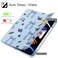Tuiklol Case for iPad 11 inch A16 Chip 2025 Gen 11th iPad 109 inch 2022 10th Gen Buit in Pencil Holder with Shockproof Cover Clear Transparent Back Shell Auto WakeSleepBlueberriesBlue