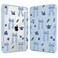 Tuiklol Case for iPad 11 inch A16 Chip 2025 Gen 11th iPad 109 inch 2022 10th Gen Buit in Pencil Holder with Shockproof Cover Clear Transparent Back Shell Auto WakeSleepBlueberriesBlue