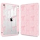 Tuiklol Case for iPad 11 inch A16 Chip 2025 11th GeniPad 109 inch 2022 10th Gen Buit in Pencil Holder with Shockproof Cover Clear Transparent Back Shell Auto WakeSleepPink Bows