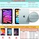 UUcovers Kids Case for iPad mini 7 A17 Pro 2024 iPad mini 6 2021 83 with Pencil HolderShoulder Strap 360 Rotating Ring HandleStand Soft Cover for iPad mini 7th6th Generation Yellow Cat