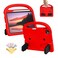 UUcovers Kids Case for Apple iPad Air 11inch M3 2025 M2 2024 with Pencil HolderHandleKickstand Lightweight Soft EVA Foam Shockproof Stand Tablet Cover for iPad Air 11 M3M2 Red Bird