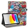 Vakarey for iPad A16 Case 11 Inch 2025Cover for iPad 10th 11th Generation Case with Pencil HolderGraffiti