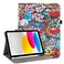 Vakarey for iPad A16 Case 11 Inch 2025Cover for iPad 10th 11th Generation Case with Pencil HolderGraffiti