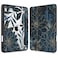 Tuiklol Case for iPad 11 inch A16 Chip 2025 Generation 11th iPad 109 inch 2022 10th Gen Buit in Pencil Holder with Shockproof Cover Clear Transparent Back Shell Auto WakeSleep Black Flower