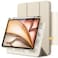 JETech Magnetic Detachable Case for iPad Air 11Inch M4M3M2 202620252024 iPad Air 5th4th with Pencil Holder Removable Rotating Cover PortraitLandscape Stand Starlight