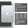 DONGKE for iPad Air 11inch M4 2026 M3 2025 M2 2024 iPad Air 5th 2022 4th Gen 2020 109inch Slim Foldable Stand Hard PC Translucent Back Shell Smart Cover Auto WakeSleep Stripes