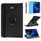 R.SHENGTE Case for Samsung Galaxy Tab A 101 inch 2016 SMT580 T585 T587 360 Degree Rotating Stand Case Smart Protective Coverwith Stylus PenScreen Film Black