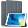 Akkerds Case Compatible with iPad 102 Inch 202120202019 for iPad 9th8th7th Generation Case with Pencil Holder Protective Cover with Soft TPU Back Auto SleepWake Dark Grey